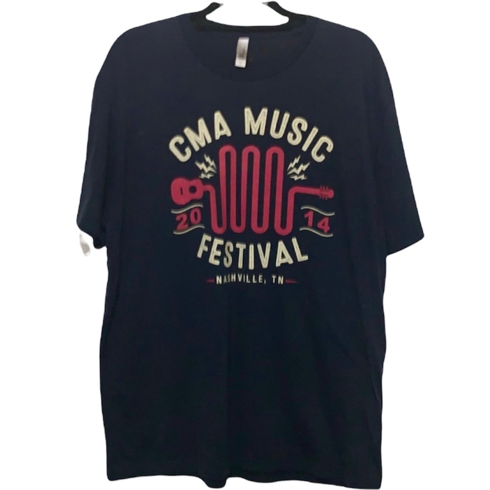 2014 Black CMA Country Music Festival Nashville, TN Tee Shirt XL